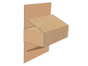 1- Boîte à rabats superposés