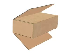 2- Boîte à rabats superposés